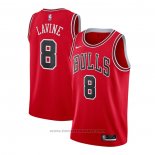 Maglia Chicago Bulls Zach Lavine #8 Icon 2020-21 Rosso