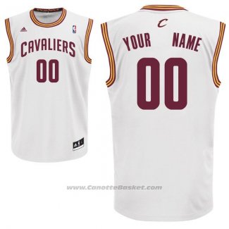 Maglia Cleveland Cavaliers Adidas Personalizzate Bianco