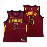 Maglia Cleveland Cavaliers Dennis Smith JR. NO 5 Icon 2018 Rosso