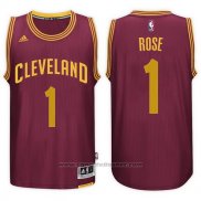 Maglia Cleveland Cavaliers Derrick Rose #1 Rosso