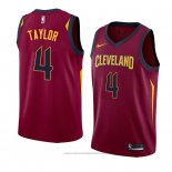 Maglia Cleveland Cavaliers Isaiah Taylor #4 Icon 2018 Rosso