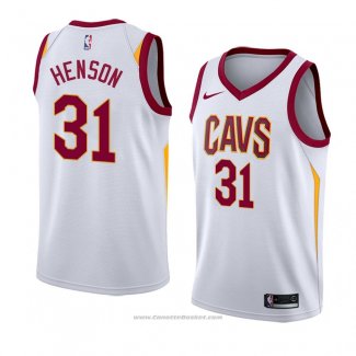 Maglia Cleveland Cavaliers John Henson #31 Association 2018 Bianco