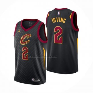 Maglia Cleveland Cavaliers Kyrie Irving NO 2 Statement 2020-21 Nero