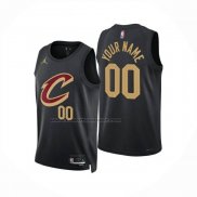 Maglia Cleveland Cavaliers Personalizzate Statement 2024-25 Nero