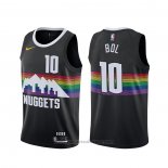 Maglia Denver Nuggets Bol Bol #10 Citta Nero