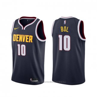 Maglia Denver Nuggets Bol Bol #10 Icon Blu