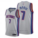 Maglia Detroit Pistons Thon Maker #7 Statement Grigio