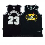 Maglia Film Flightman Batman #23 Nero