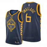 Maglia Golden State Warriors Alen Smailagic #6 Citta Blu