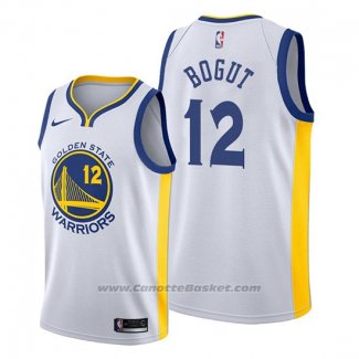 Maglia Golden State Warriors Andrew Bogut #12 Association Bianco