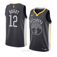 Maglia Golden State Warriors Andrew Bogut #12 Statement 2018 Nero