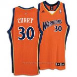 Maglia Golden State Warriors Stephen Curry #30 Retro Arancione