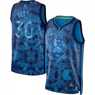 Maglia Golden State Warriors Stephen Curry #30 Select Series 2023 Blu