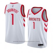 Maglia Houston Rockets Iman Shumpert #1 Association 2018 Bianco