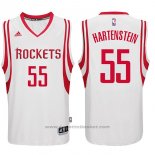 Maglia Houston Rockets Isaiah Hartenstein #55 Home 2017-18 Bianco