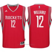 Maglia Houston Rockets Troy Williams #12 Rosso