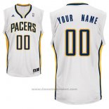 Maglia Indiana Pacers Adidas Personalizzate Bianco