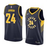 Maglia Indiana Pacers Alize Johnson-19 #24 Icon 2018 Blu