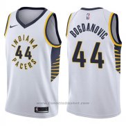 Maglia Indiana Pacers Bojan Bogdanovic #44 Association 2017-18 Bianco