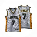 Maglia Indiana Pacers Jermaine O'neal No 7 Bianco