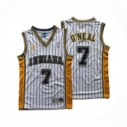 Maglia Indiana Pacers Jermaine O'neal No 7 Bianco