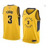 Maglia Indiana Pacers Joe Young #3 Statement 2018 Giallo