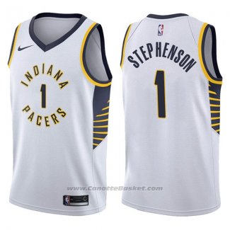 Maglia Indiana Pacers Lance Stephenson #1 Association 2017-18 Bianco