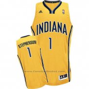 Maglia Indiana Pacers Lance Stephenson #1 Giallo