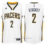 Maglia Indiana Pacers Rodney Stuckey #2 Bianco