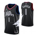 Maglia Los Angeles Clippers James Harden #1 Statement Nero