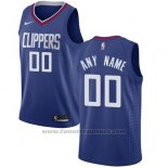 Maglia Los Angeles Clippers Nike Personalizzate 17-18 Blu