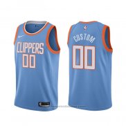 Maglia Los Angeles Clippers Personalizzate Citta Blu