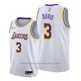 Maglia Los Angeles Lakers Anthony Davis #3 Association 2019 Bianco