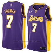 Maglia Los Angeles Lakers Isaiah Thomas #7 Statement 2018 Viola