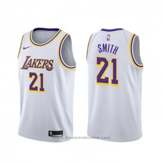 Maglia Los Angeles Lakers J.r. Smith #21 Association 2020 Bianco