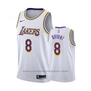 Maglia Los Angeles Lakers Kobe Bryant #8 Association 2018 Bianco