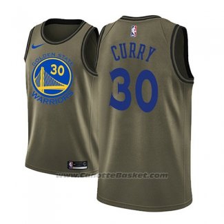 Maglia Los Angeles Lakers Stephen Curry #30 Nike Verde