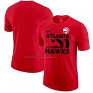 Maglia Manica Corta Atlanta Hawks Rosso1