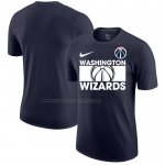 Maglia Manica Corta Washington Wizards Nero