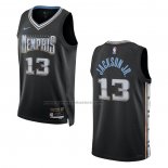 Maglia Memphis Grizzlies Jaren Jackson JR. #13 Citta 2022-23 Nero