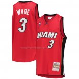 Maglia Miami Heat Dwyane Wade #3 Mitchell & Ness 2005-06 Rosso