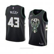 Maglia Milwaukee Bucks Brandon Mccoy #43 Statement 2018 Nero