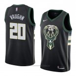 Maglia Milwaukee Bucks Rashad Vaughn #20 Statement 2018 Nero