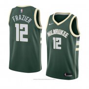 Maglia Milwaukee Bucks Verde Tim Frazier #12 Icon 2018 Verde