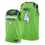 Maglia Minnesota Timberwolves Jaylen Nowell #4 Statement Verde