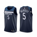 Maglia Minnesota Timberwolves Malik Beasley #5 Icon Blu