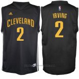 Maglia Moda Nero Cleveland Cavaliers Kyrie Irving #2 Nero