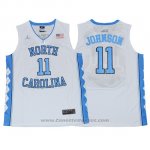 Maglia NCAA North Carolina Tar Heels Brice Johnson #11 Bianco