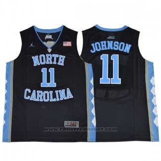 Maglia NCAA North Carolina Tar Heels Brice Johnson #11 Nero