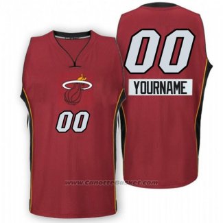 Maglia Natale 2014 Miami Heat Personalizzate Rosso